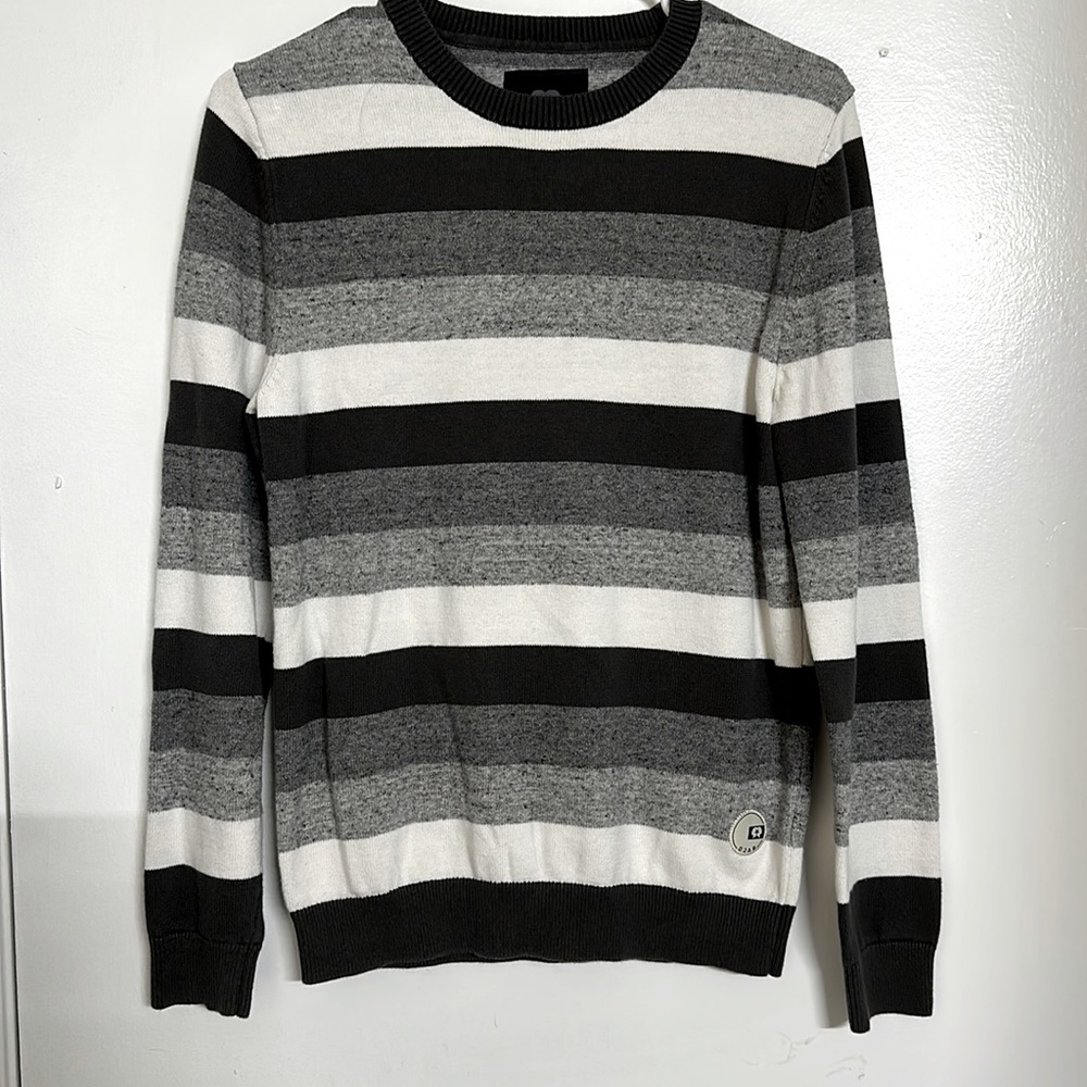 Pullover Sweatshirt from DJAB Company | S:XS | Color: White & Grey |